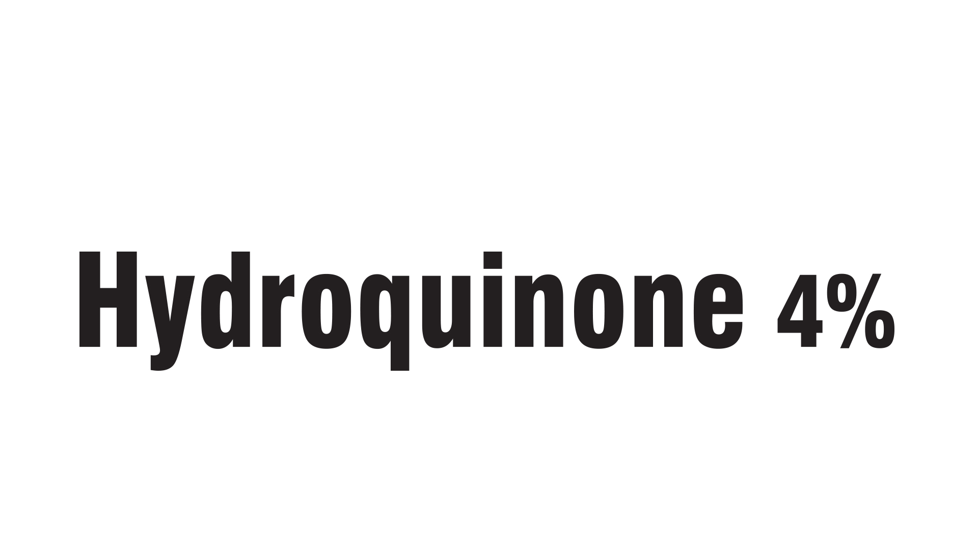 hydroquinone